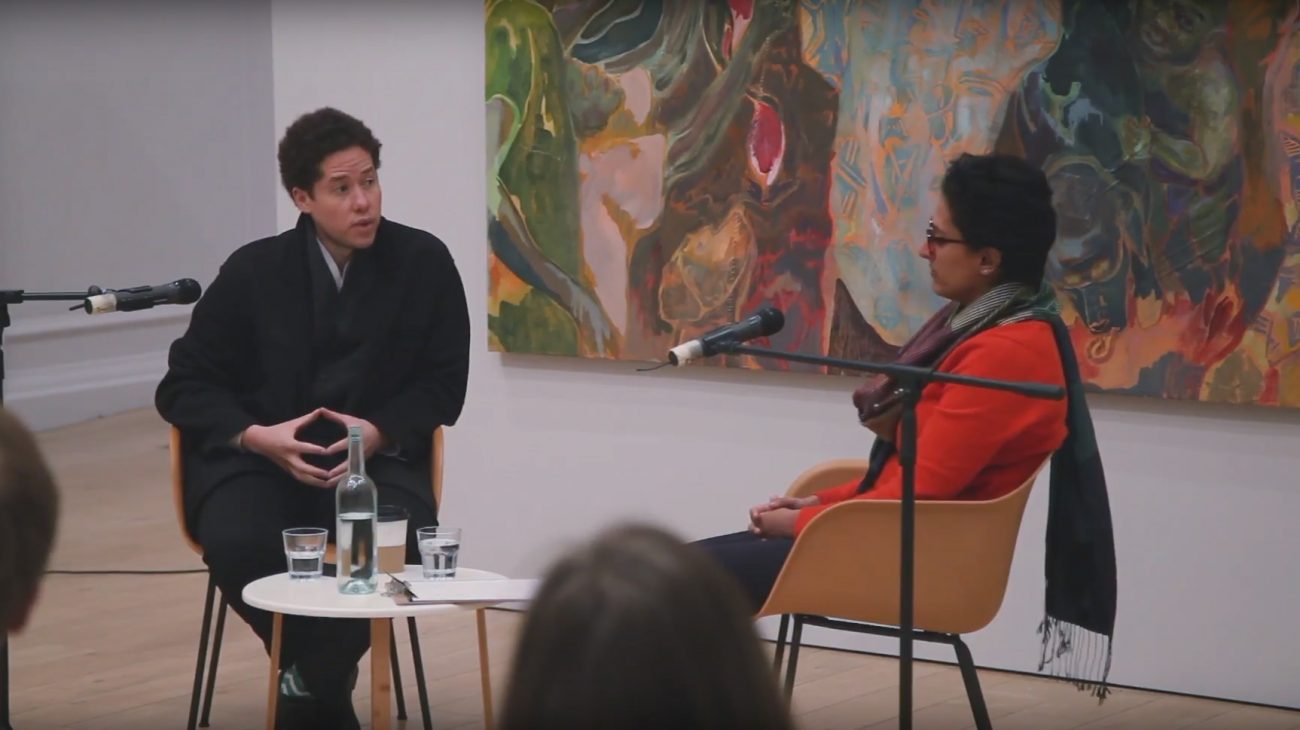 Michael Armitage discusses his exhibition with Sandhini Poddar