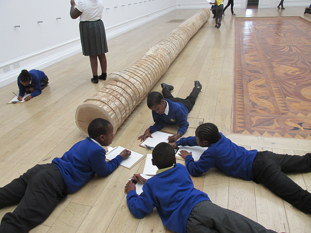 <p>Jubilee Primary School working in Roman Ondak <em>The Source Of Art Is In The Life Of A People.</em></p>
