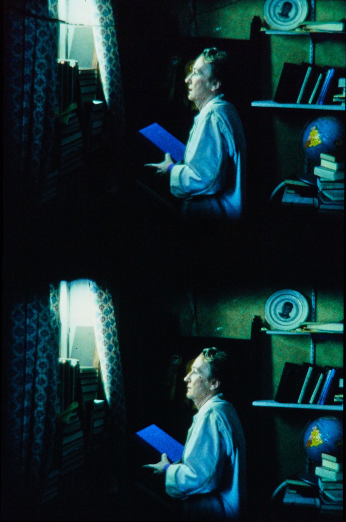 <p>Film still from Ann-Sofi Siden’s film<em> QM, I Think I call her QM</em>, 1997.</p>