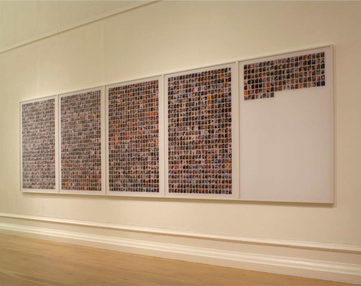 Installation view from Alfredo Jarr&#8217;s exhibition Politics of the Image, 2008. Photo: Andy Stagg.
