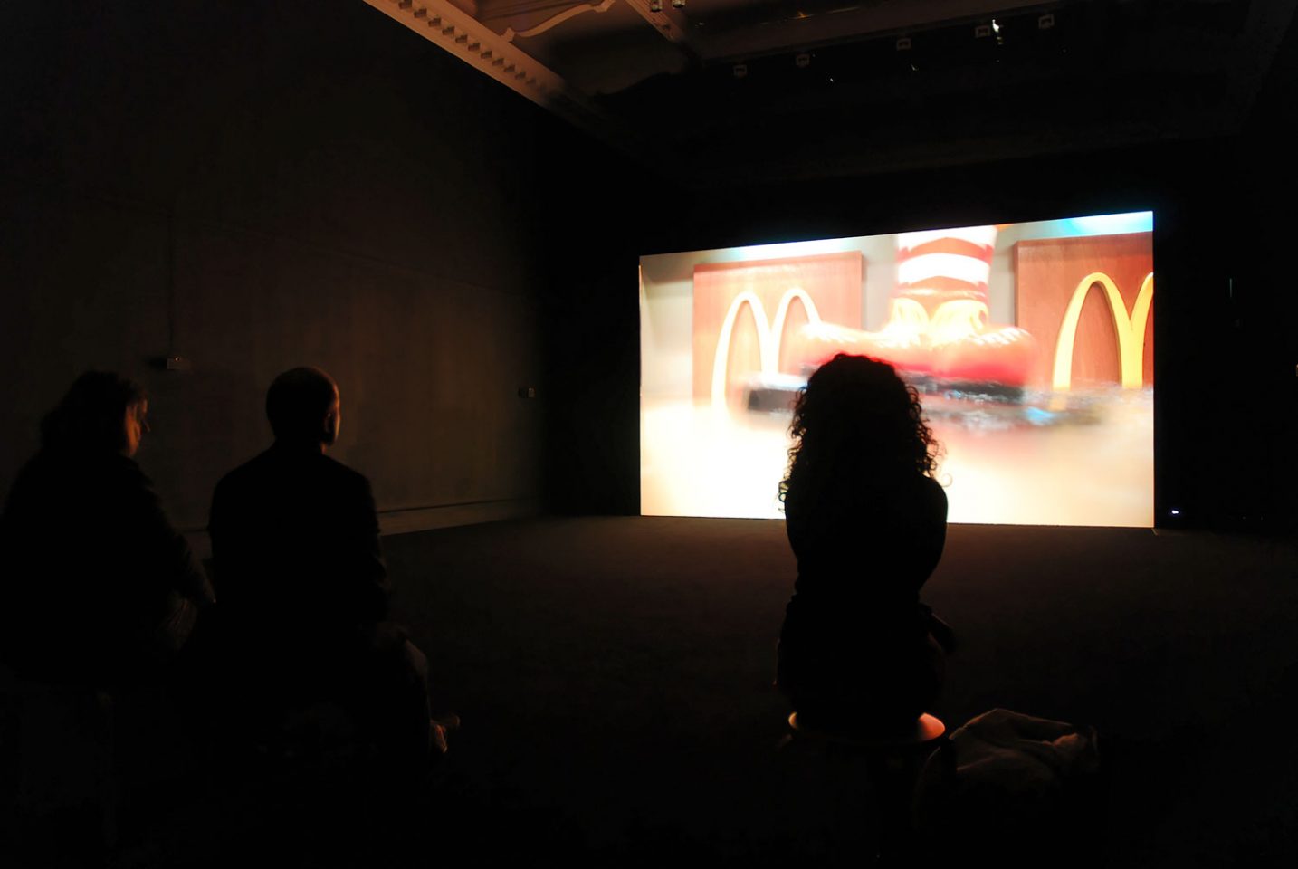 Installation view from Superflex&#8217;s Flooded McDonald&#8217;s. Photo: Mark Blower
