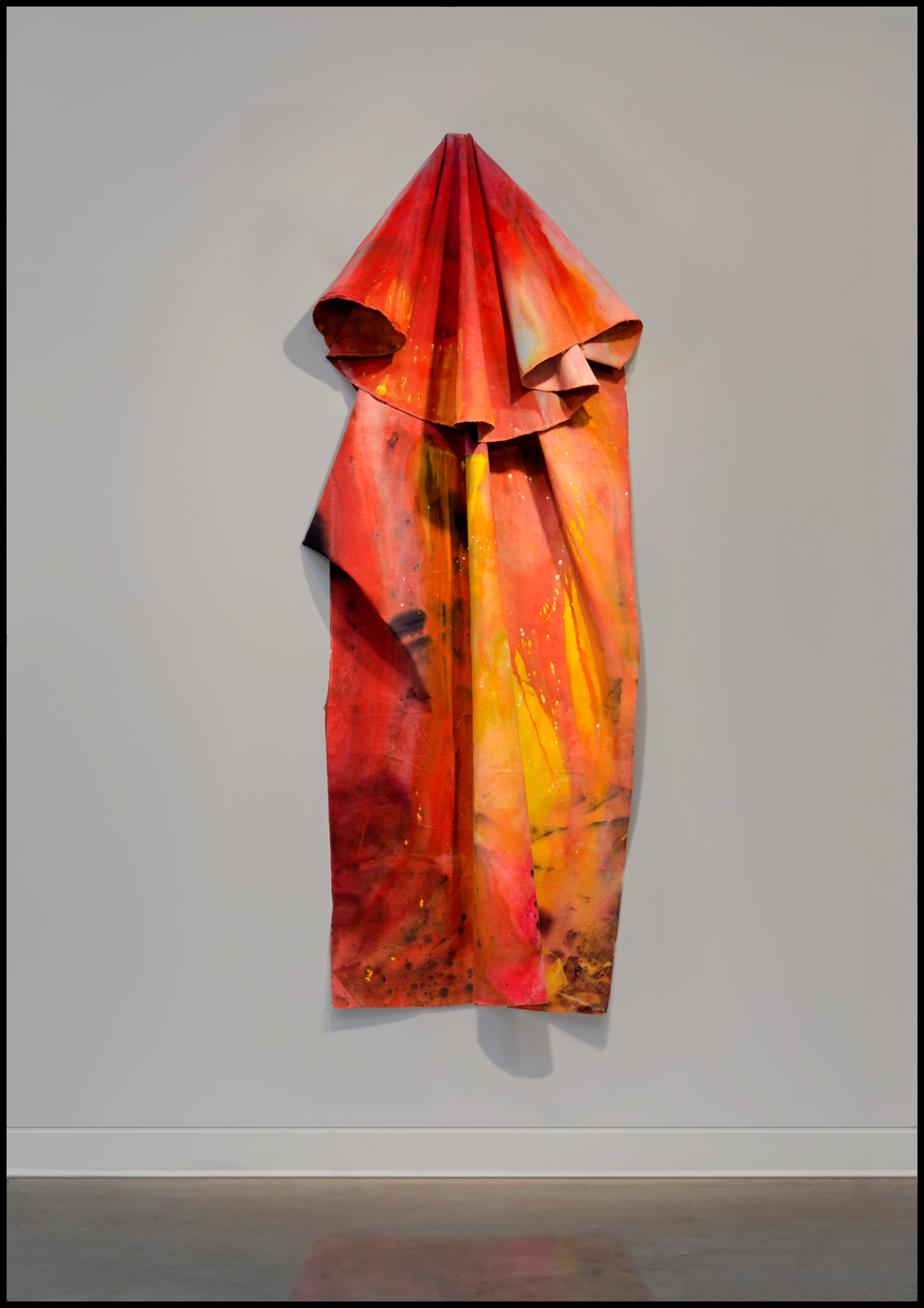 <p>Installation view of Sam Gilliam’s <em>One Situation</em> included in the 2012 exhibition Drip, Drape, Draft.</p>
