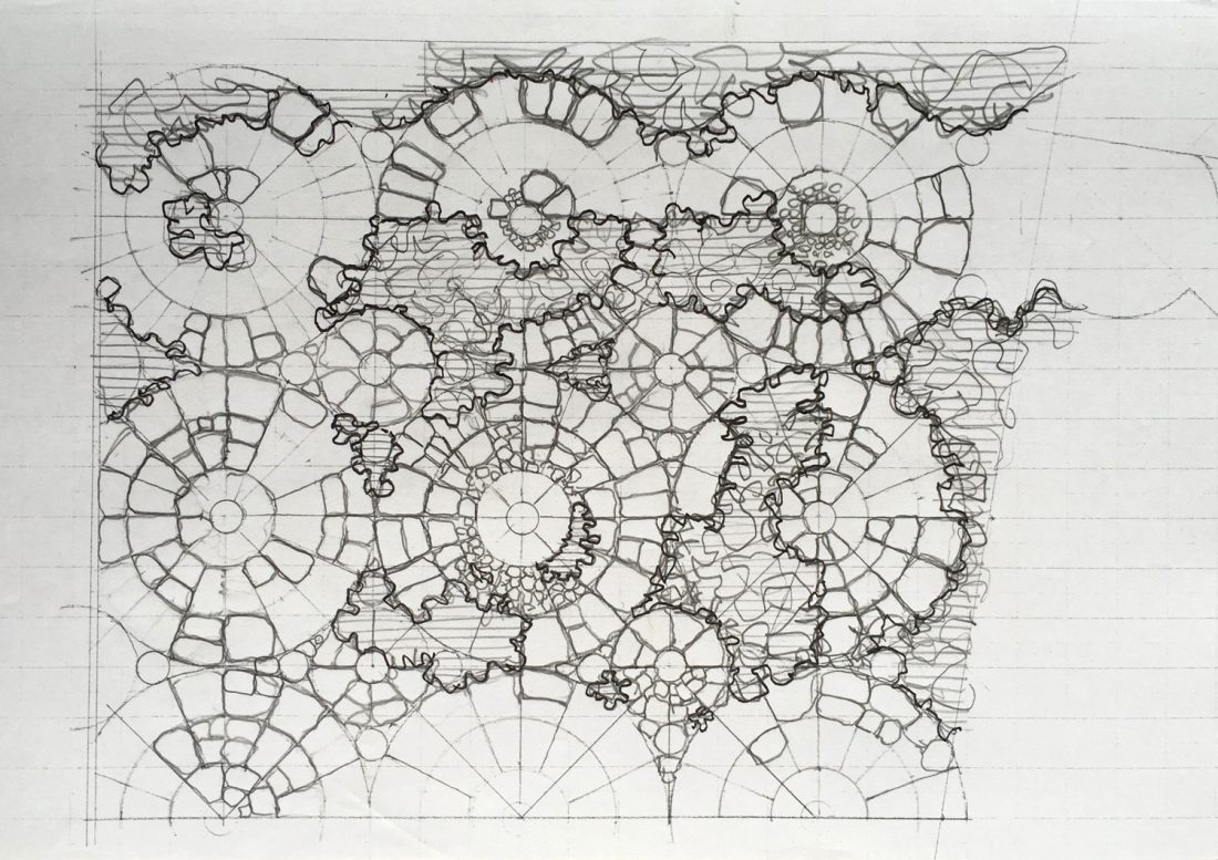 <p>Sketches for a new permanent garden for the Gallery (c) Gabriel Orozco</p>