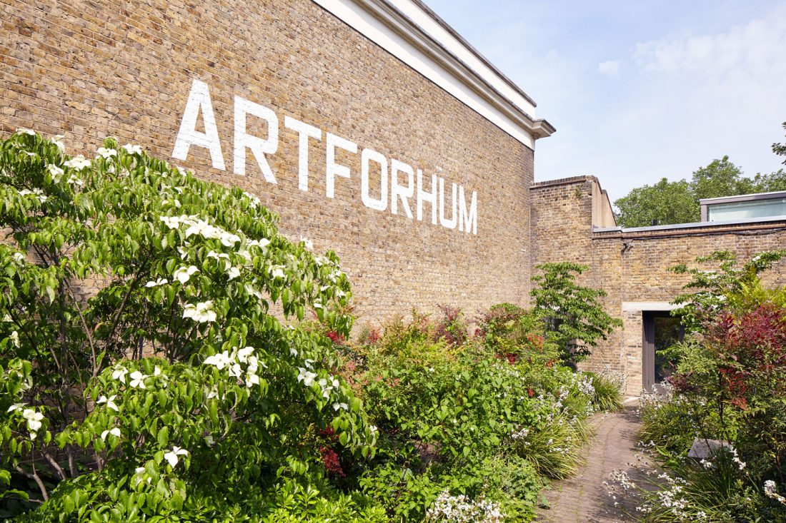 <p>Installation view of Rafael Ferrer, Artforhum, 1972, as part of <em>Under the Same Sun: Art from Latin America Today.</em> Courtesy: Solomon R. Guggenheim Foundation and the South London Gallery. Photo: Andy Stagg</p>
