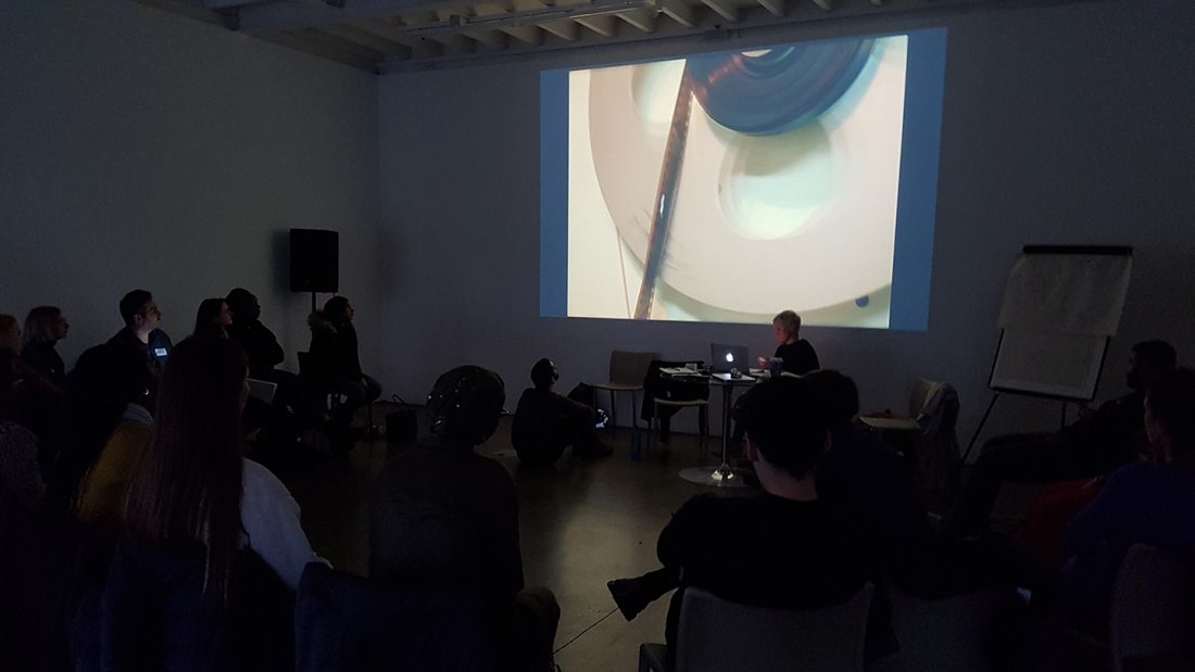 <p>REcreative Film School 2017 session with artist Frances Scott, November 2017</p>
