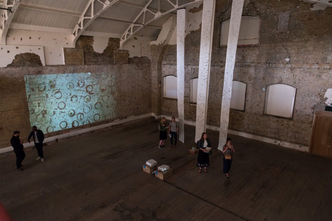 <p>Installation of Dot Do Dot, June 2017. Photo: Sam Nightingale.</p>
