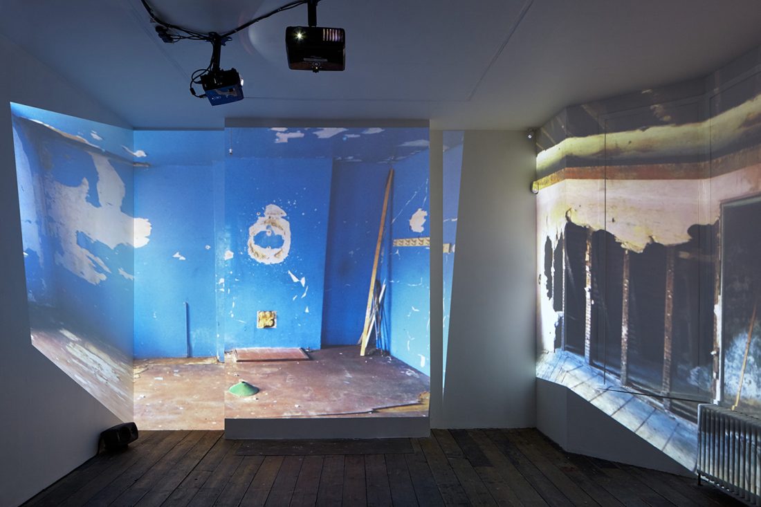 <p>Sarah Hughes: <em>One Dozen and Zero Units</em>. Installation view at the South London Gallery, 2016. Photo: Andy Stagg.</p>