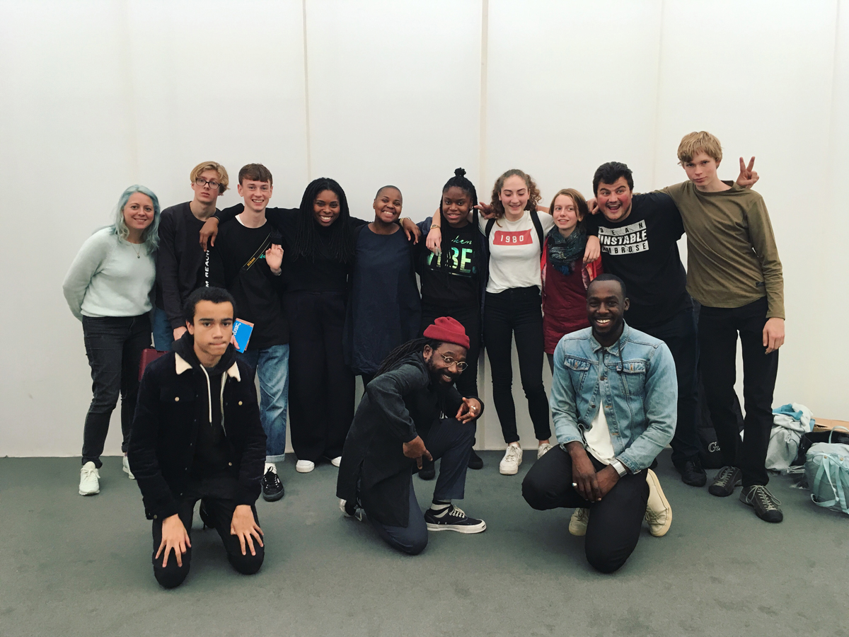 Art Assassins and Network 11 performing Sonorous at Frieze Art Fair, October 2016.