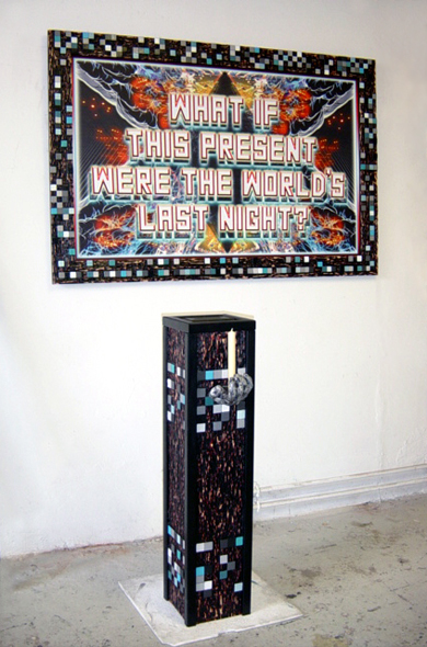 Mark Titchner, What if this present were the World's last night?, 2005