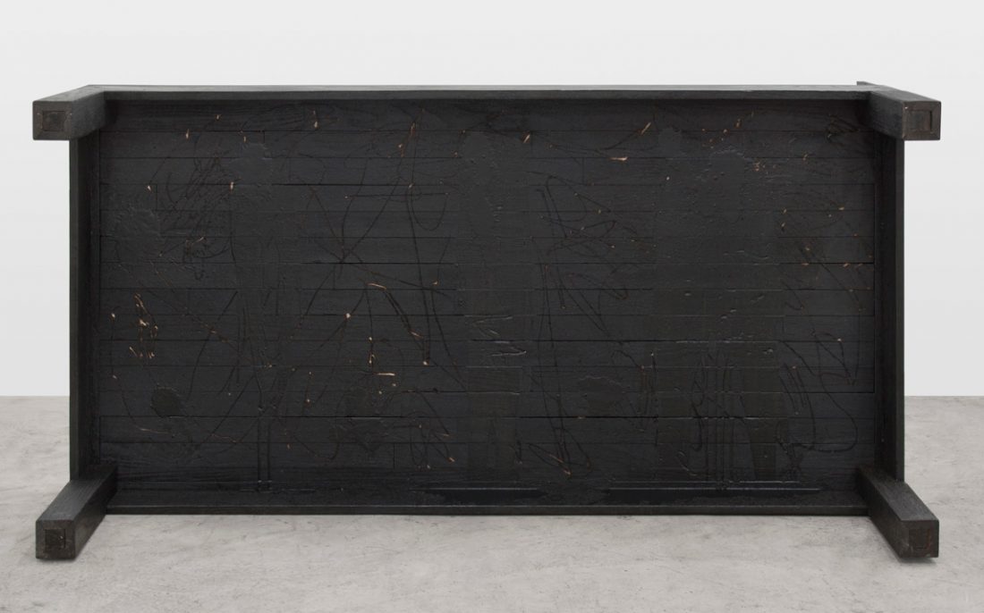 <p>Rashid Johnson, <em>Daybed</em>, 2012. Photo: Martin Parsekian. Image courtesy the artist and Hauser & Wirth.</p>
