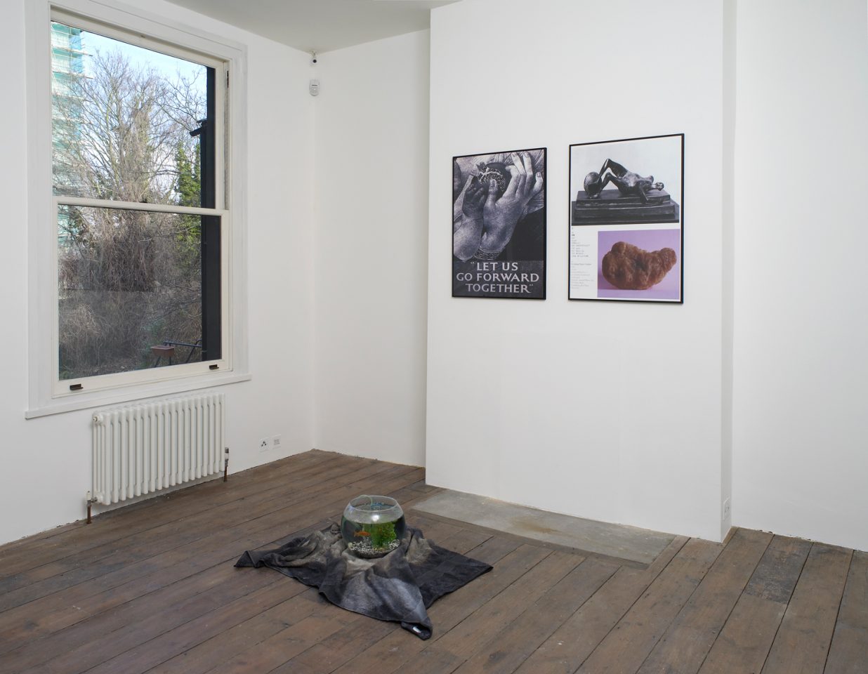 Installation view of Eoghan Ryan&#8217;s 2013 exhibition Oh wicked flesh! in the First Floor Galleries. Photo: Andy Keate
