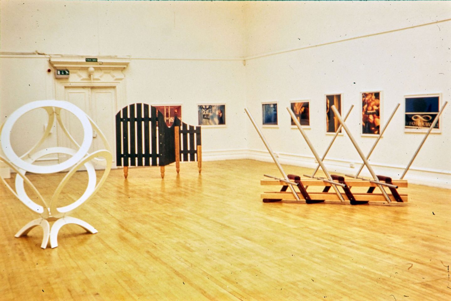 Installation view from 1999 exhibition Drive By: New Art from LA.
