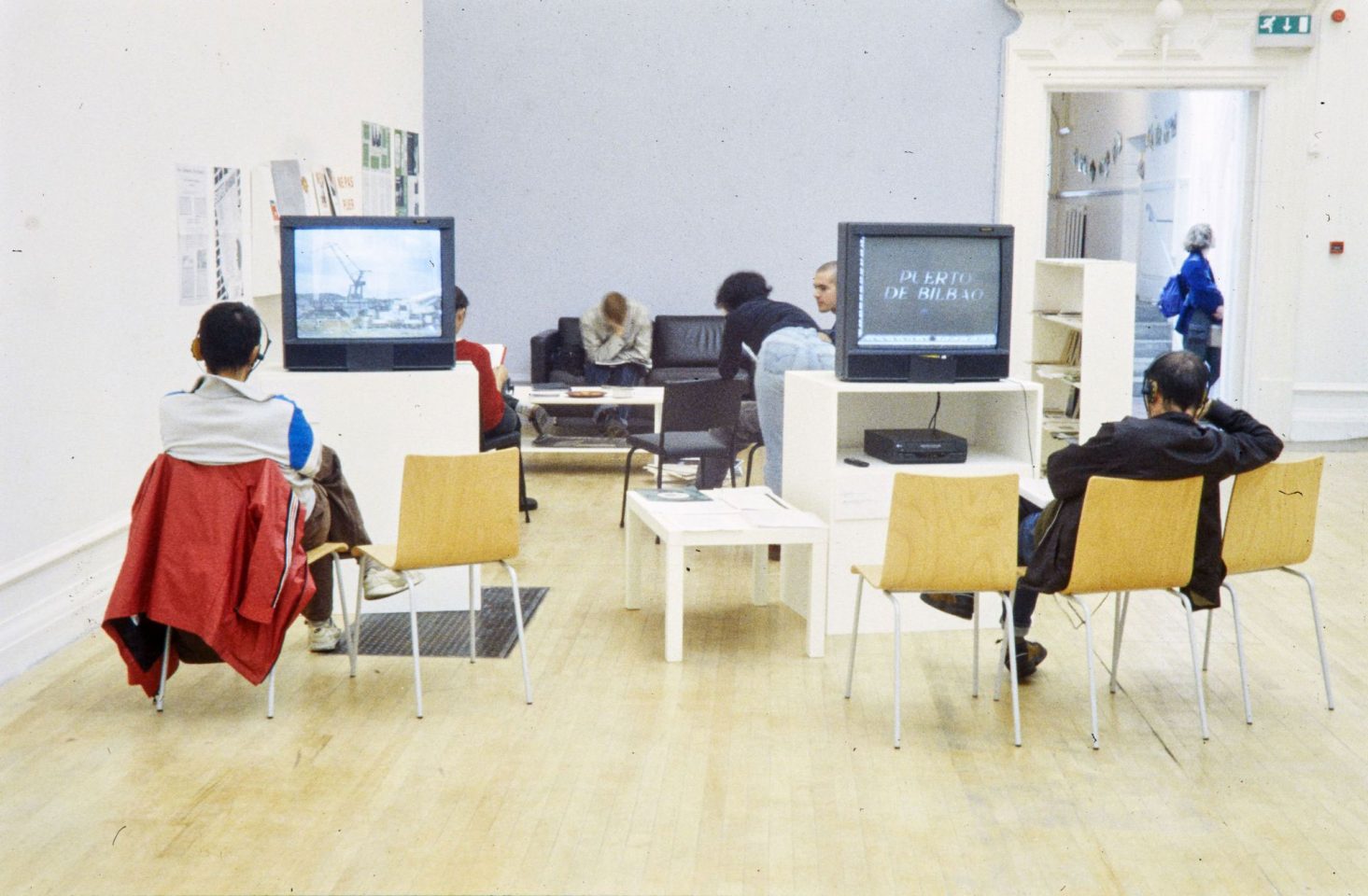 Installation view of 1999 exhibition Non Place Urban Realm.
