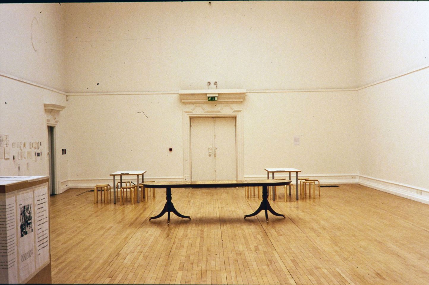 Installation view from 2004 exhibition Perfectly Placed.
