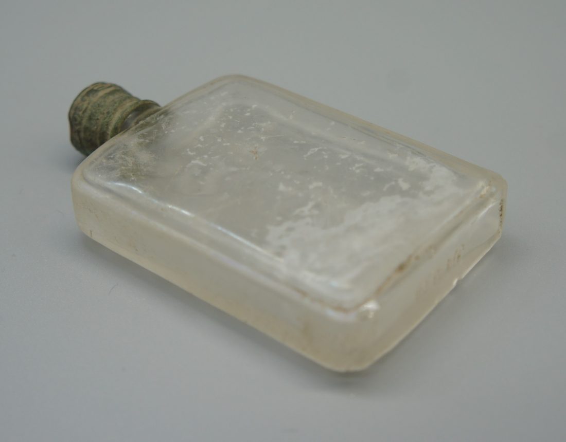 <p>A bottle found at the site of Camberwell House Lunatic Asylum by Liz Sibthorpe</p>
