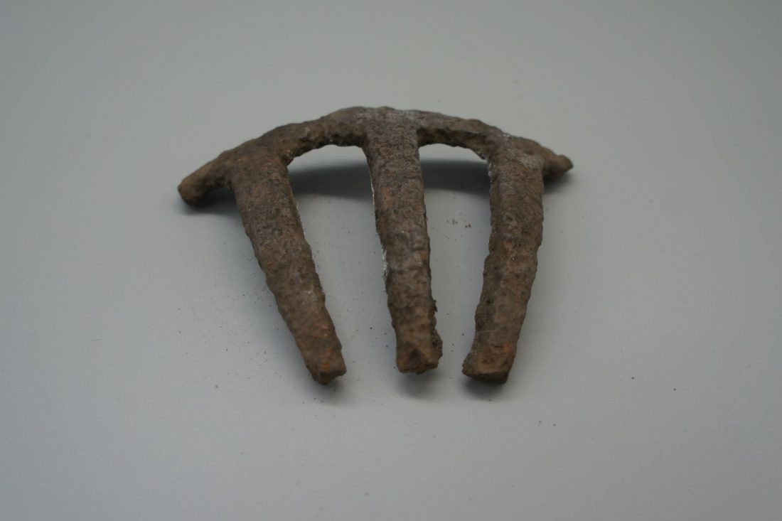 <p>A gardening tool discovered at the site of Camberwell House Lunatic Asylum by Liz Sibthorpe</p>
