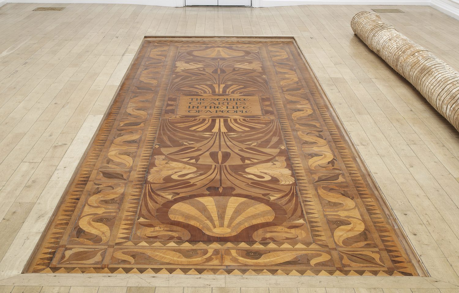 The Source of Art is in the Life of a People: Walter Crane’s floor design