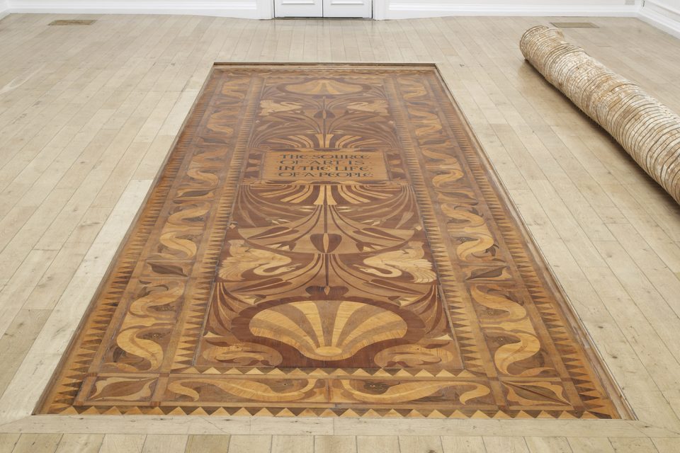 The Source of Art is in the Life of a People: Walter Crane’s floor design