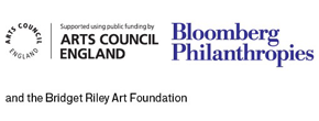 Arts Council England, Bloomberg Philanthropies and Bridget Riley Art Foundation