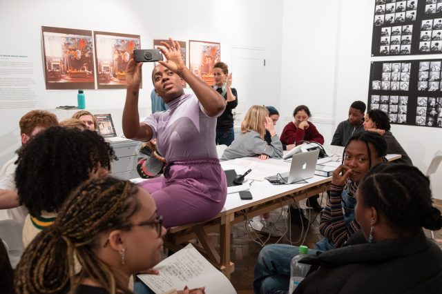 Panel discussion: Art Assassins, Emmanuelle Andrews, Onyeka Igwe and Tony Nwachukwu