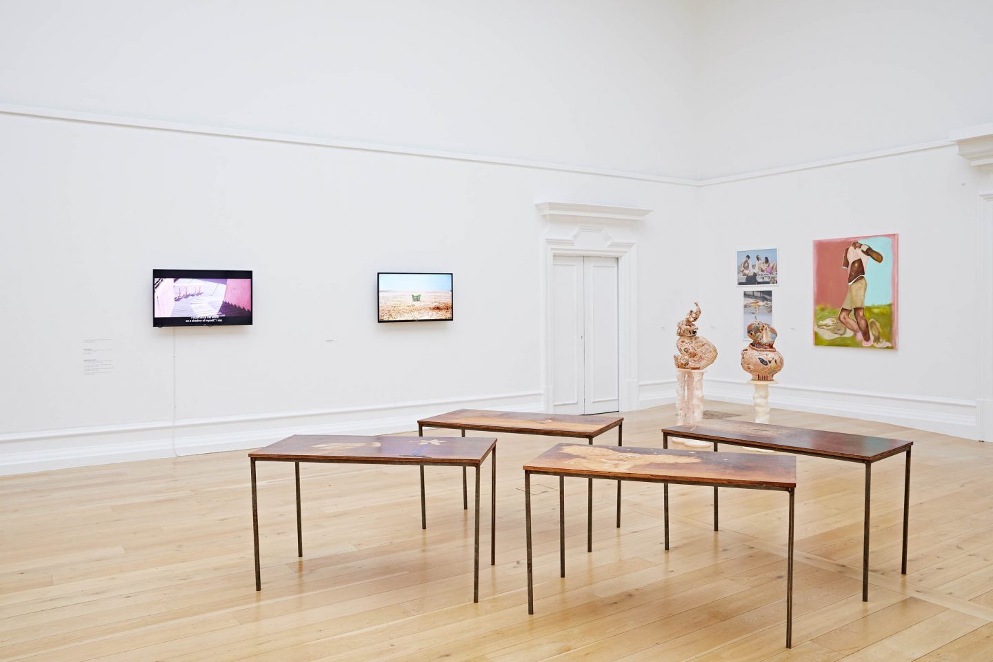 Bloomberg New Contemporaries 2020, installation view at the South London Gallery. Photo: Andy Stagg
