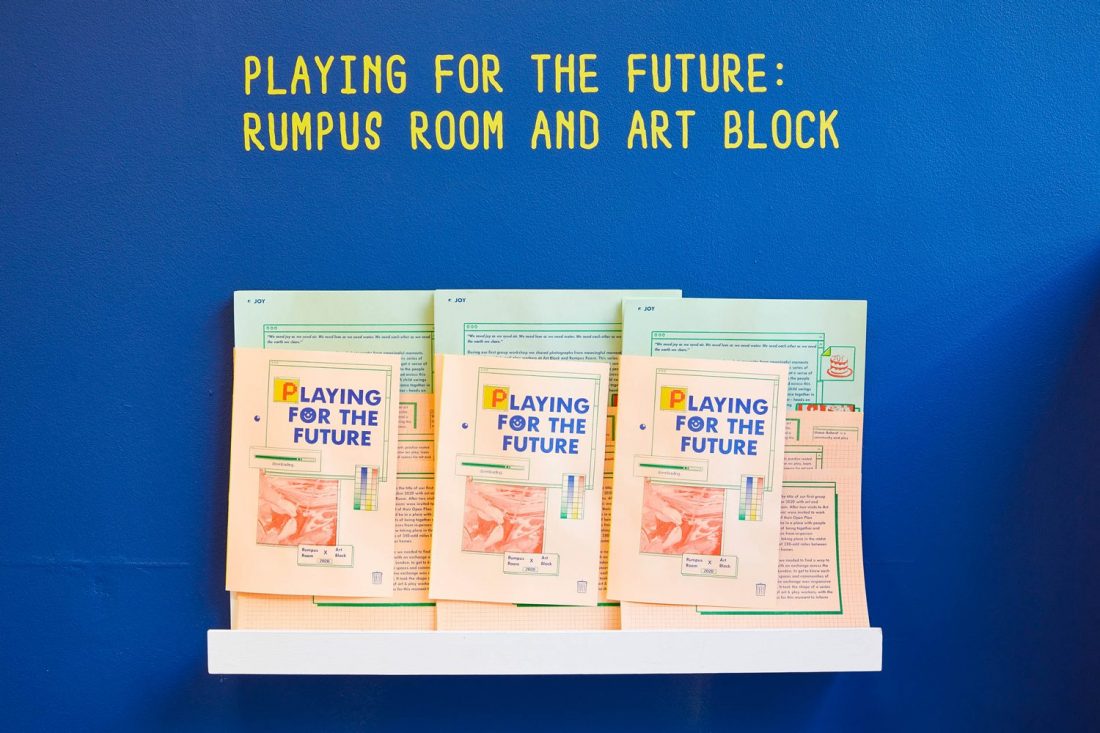 <p>Rumpus Room,<em> Playing for the Future </em>publication, 2021. Photo: Andy Stagg</p>
