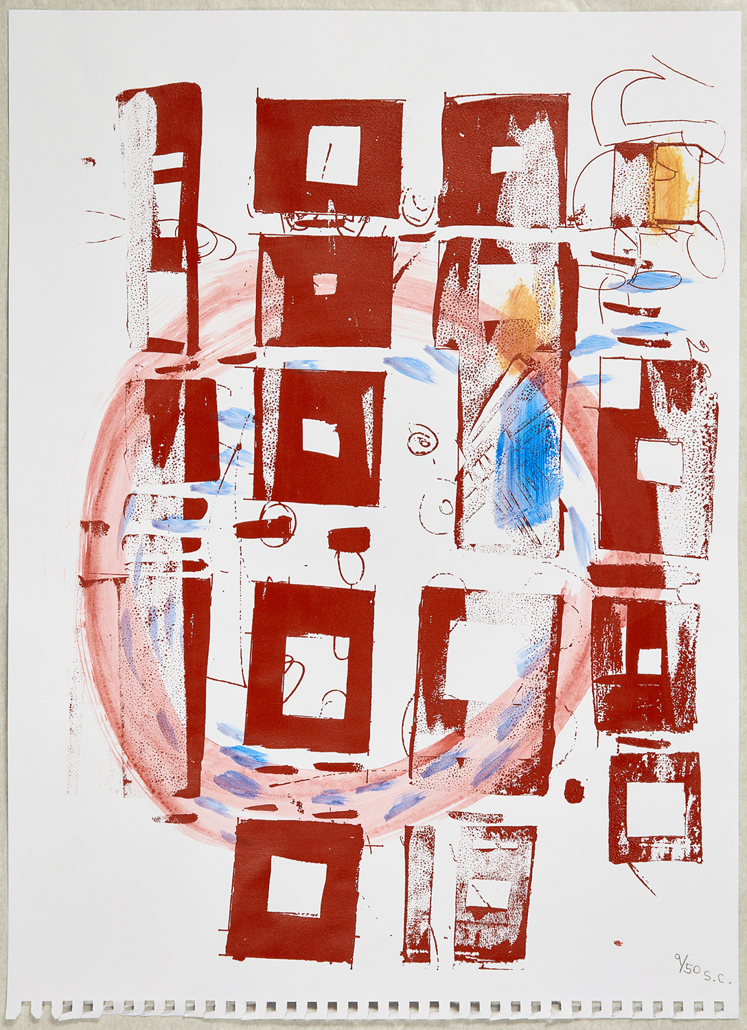Susan Cianciolo – Squares and Circles, 2019