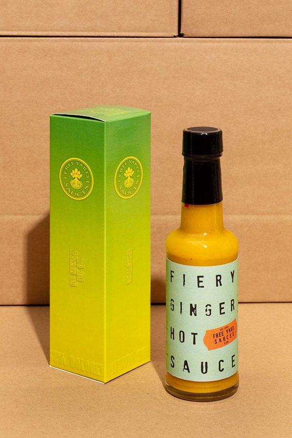 <p>Fiery Ginger Hot Sauce – Free.yard with West London Food Innovation Centre</p>
