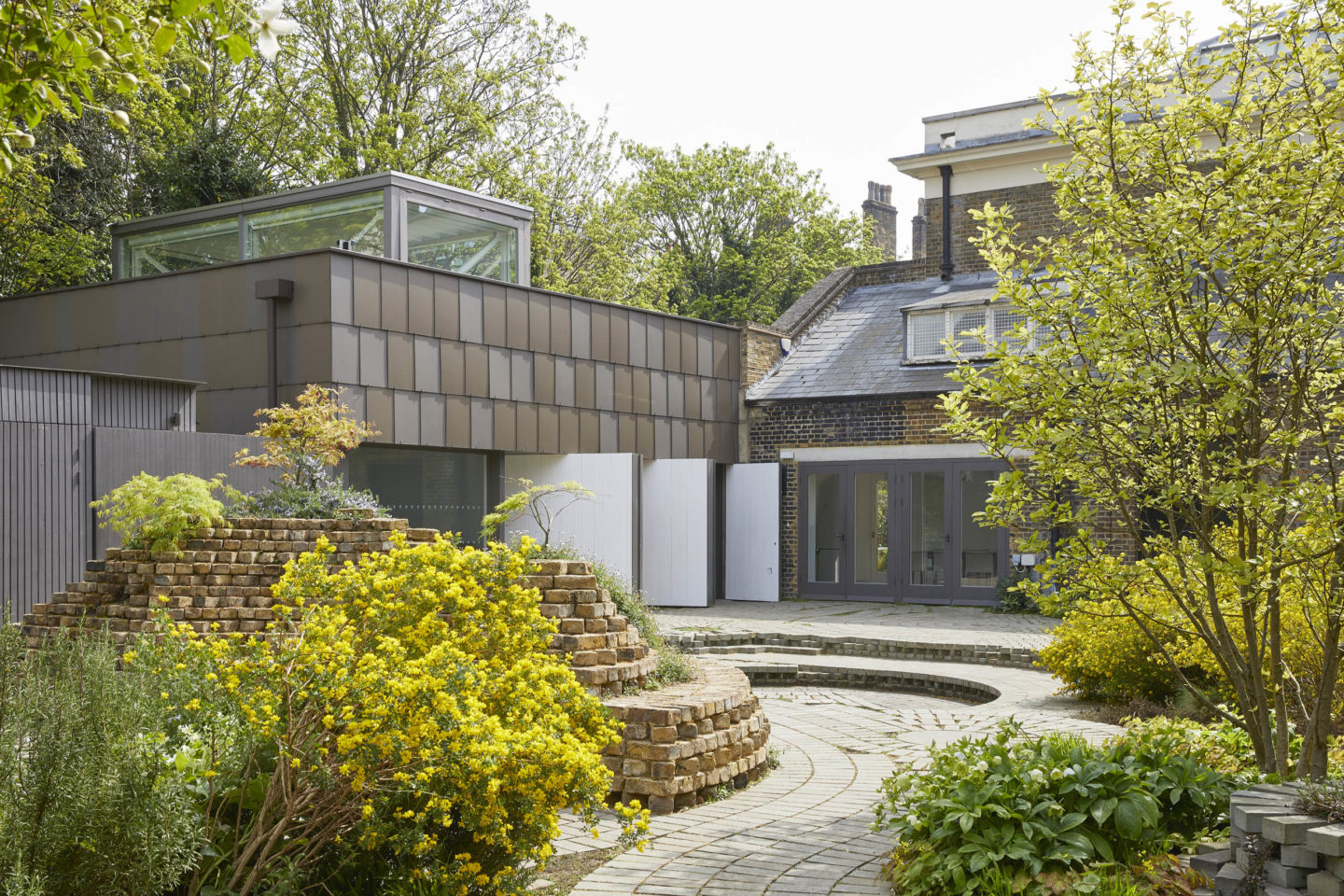 A garden at the South London Gallery