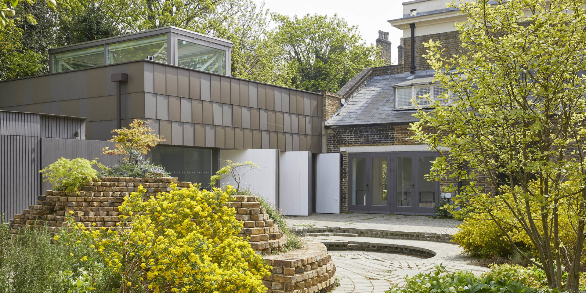 A garden at the South London Gallery