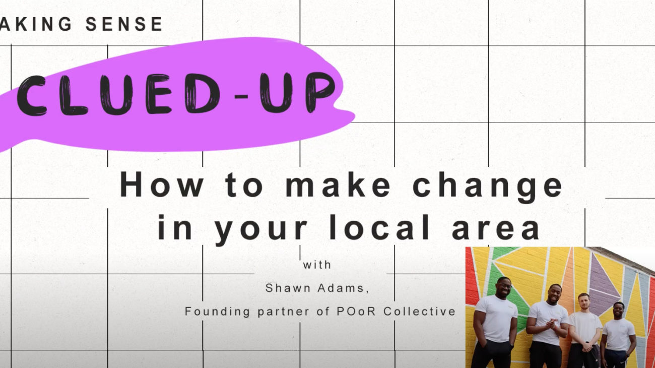 POoR Collective: How to make change in your local area