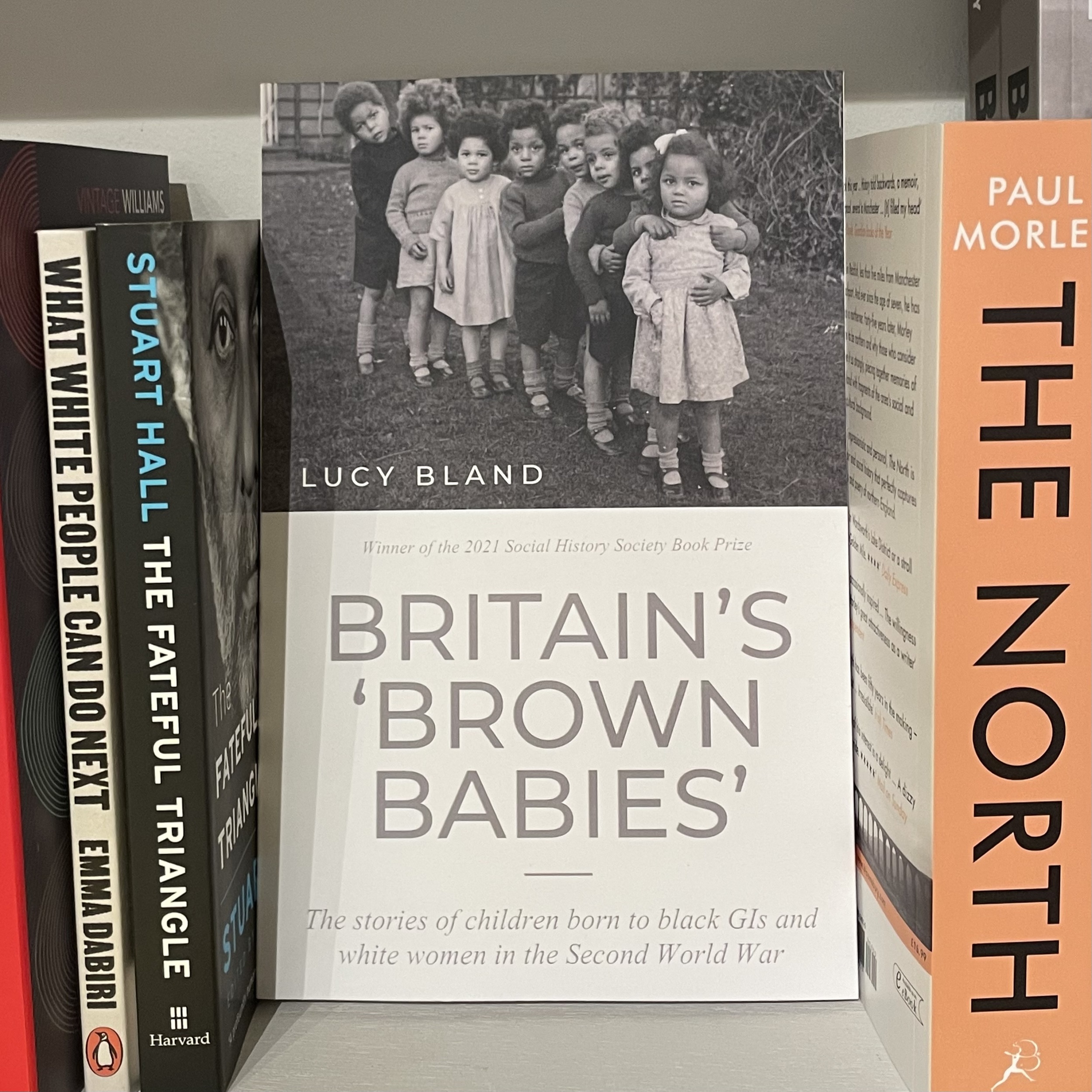<p><em>Britain’s ‘brown babies’: The stories of children born to black GIs and white women in the Second World War</em> by Lucy Bland<br />
Image: South London Gallery Bookshop, 2022.</p>
