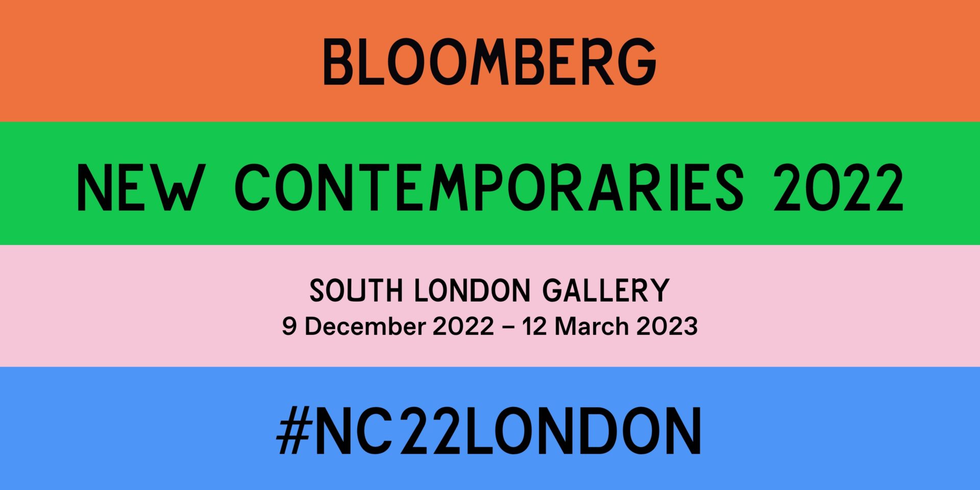 BLOOMBERG NEW CONTEMPORARIES 2022