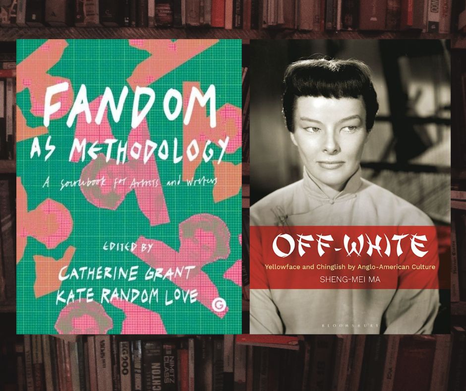 Two book covers of reading recommendations from artist Michelle Williams Gamaker.