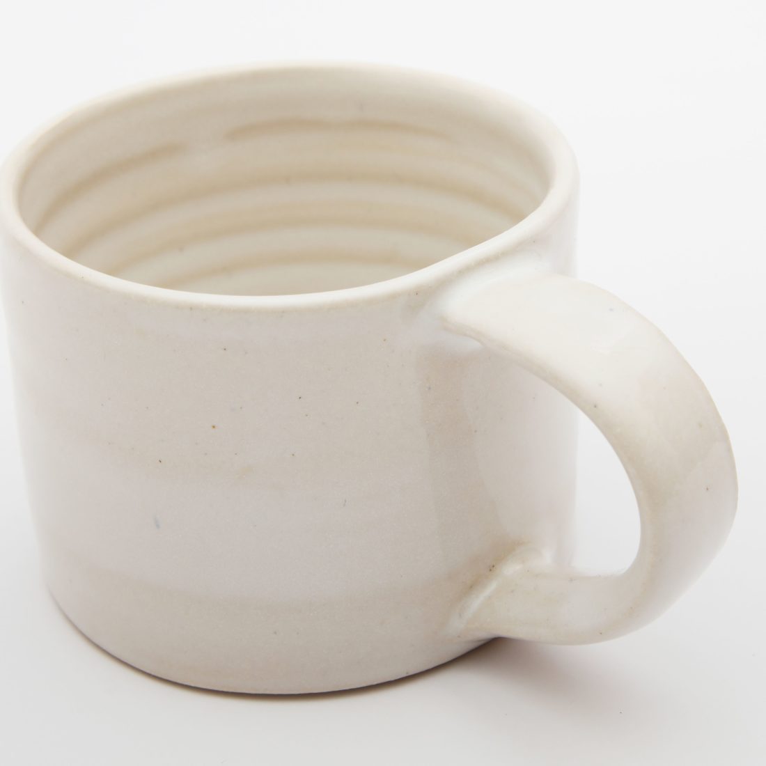Large White Mug by Alice King