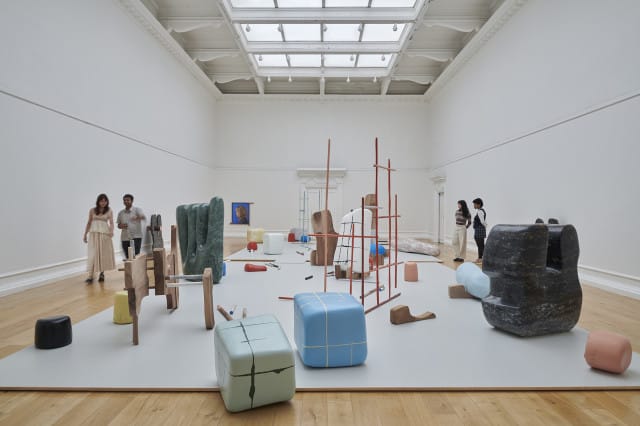 Nairy Baghramian: Jumbled Alphabet