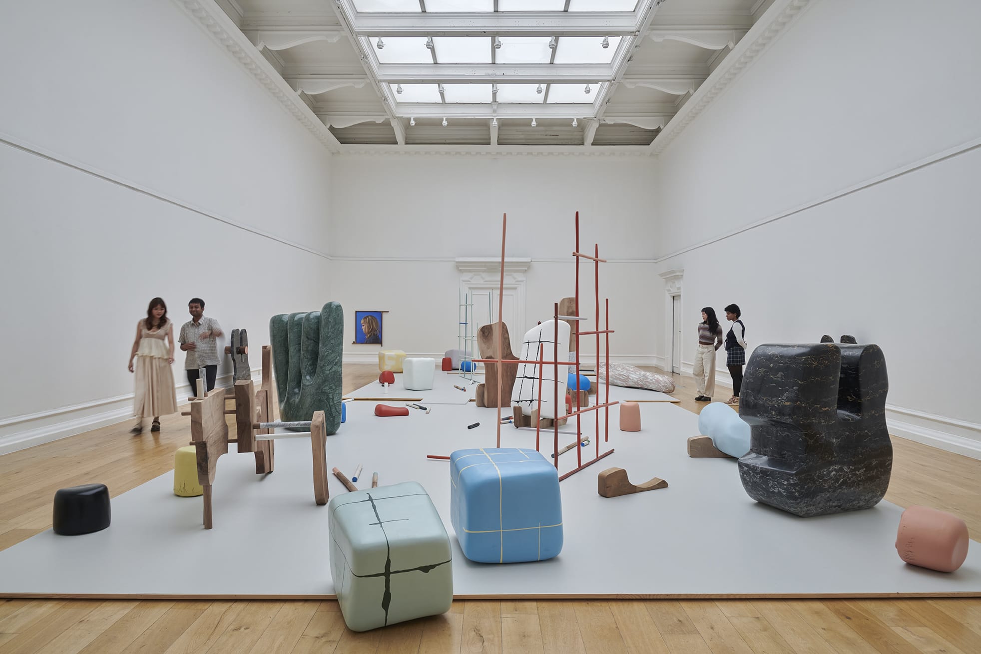 Nairy Baghramian: Jumbled Alphabet