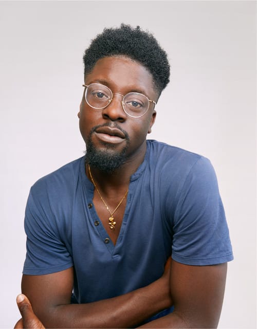 A photo of writer Oluwaseun Olayiwola.