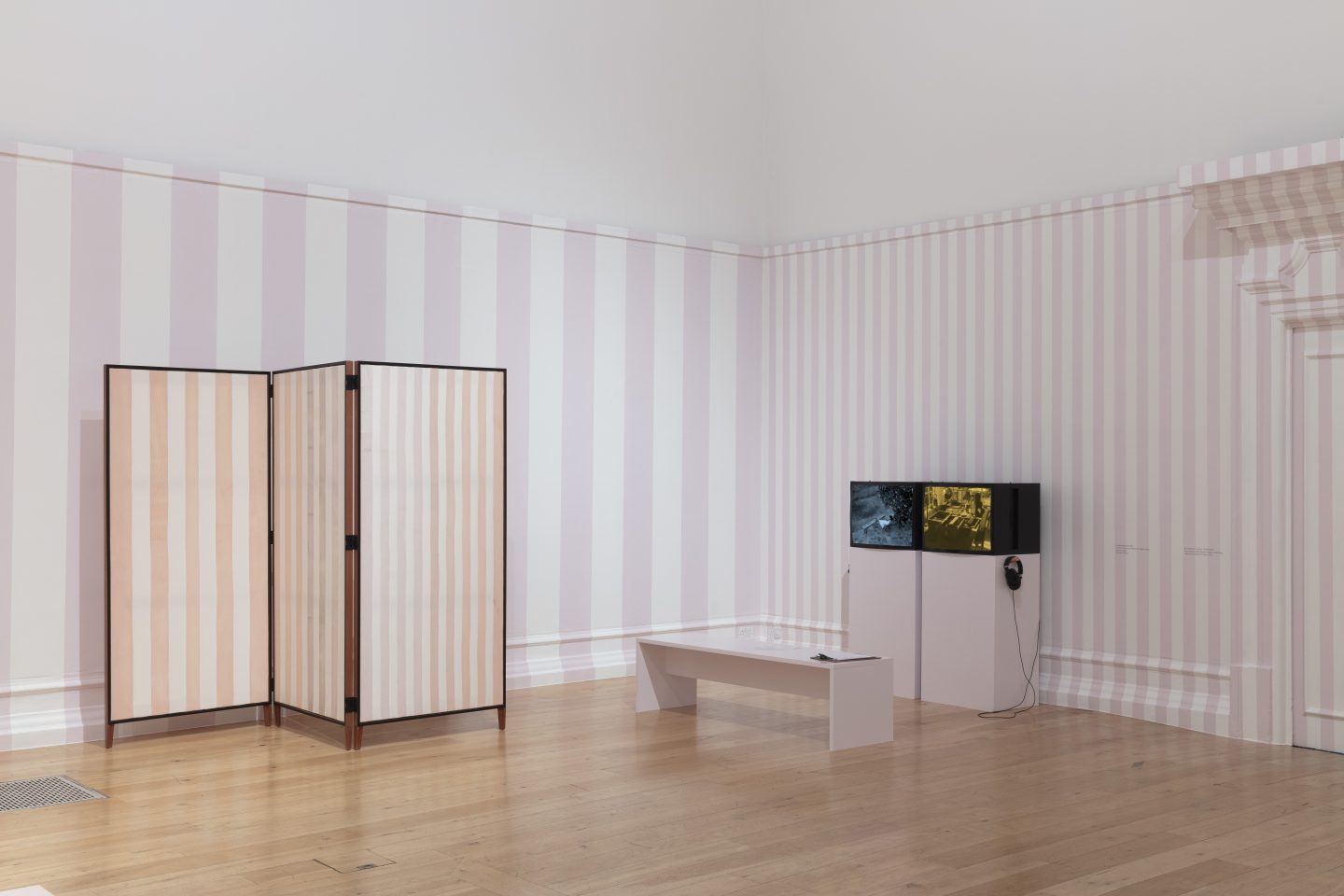 Yto Barrada, Thrill, Fill and Spill, 2025. South London Gallery. Photo: Lucy Dawkins