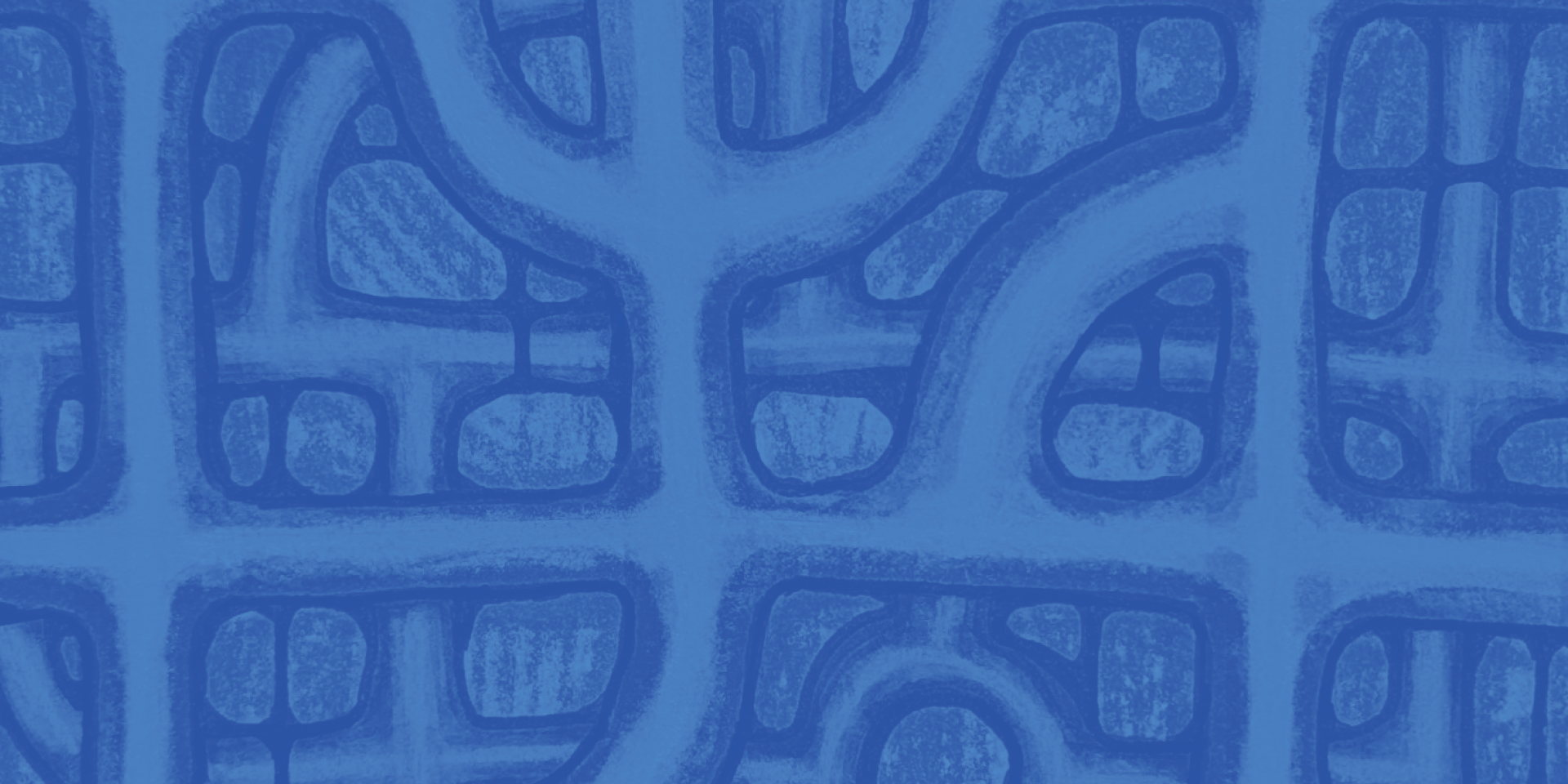 A blue abstract graphic banner image.